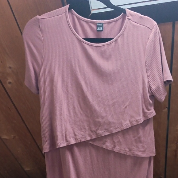 SHEIN Mauve Asymmetrical Dress - Picture 2 of 4